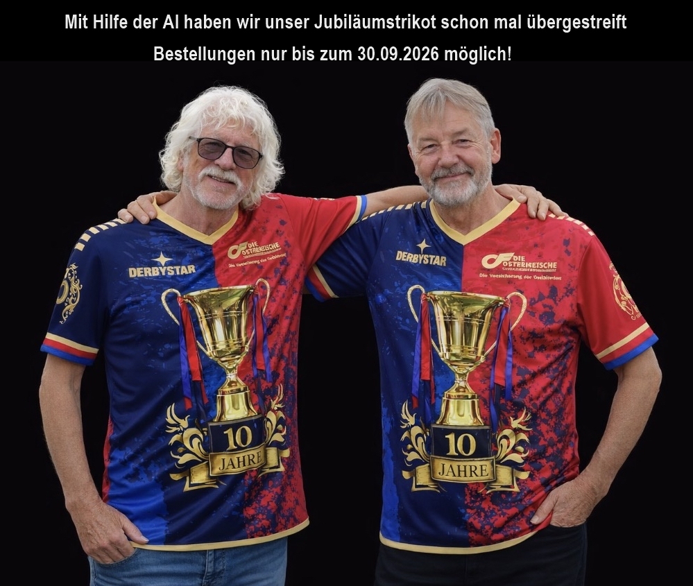 Ewald un dManni im Trikot
